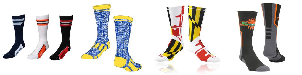 custom sock with logo